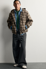 КУРТКА В КЛЕТКУ — ZARA · 3411/380