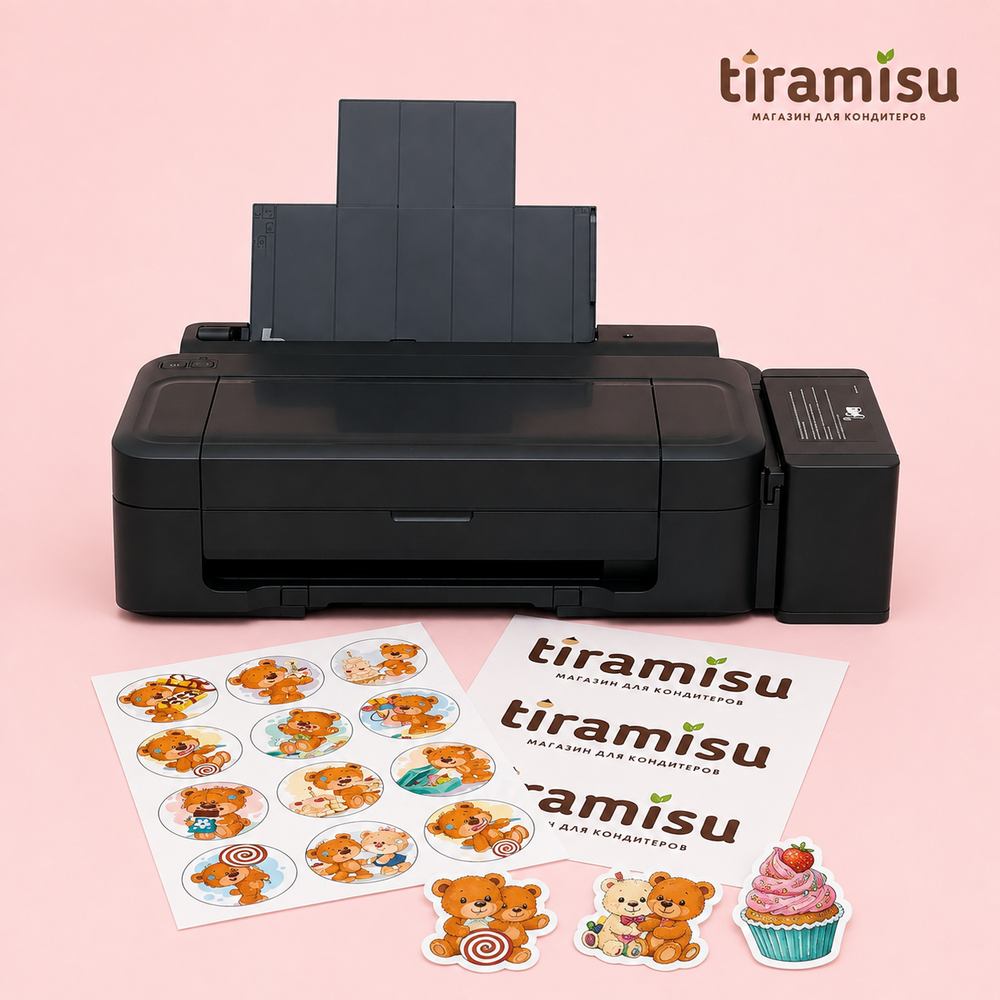 Печать на ГЛЯНЦЕВОЙ толстой вафельной бумаге А4