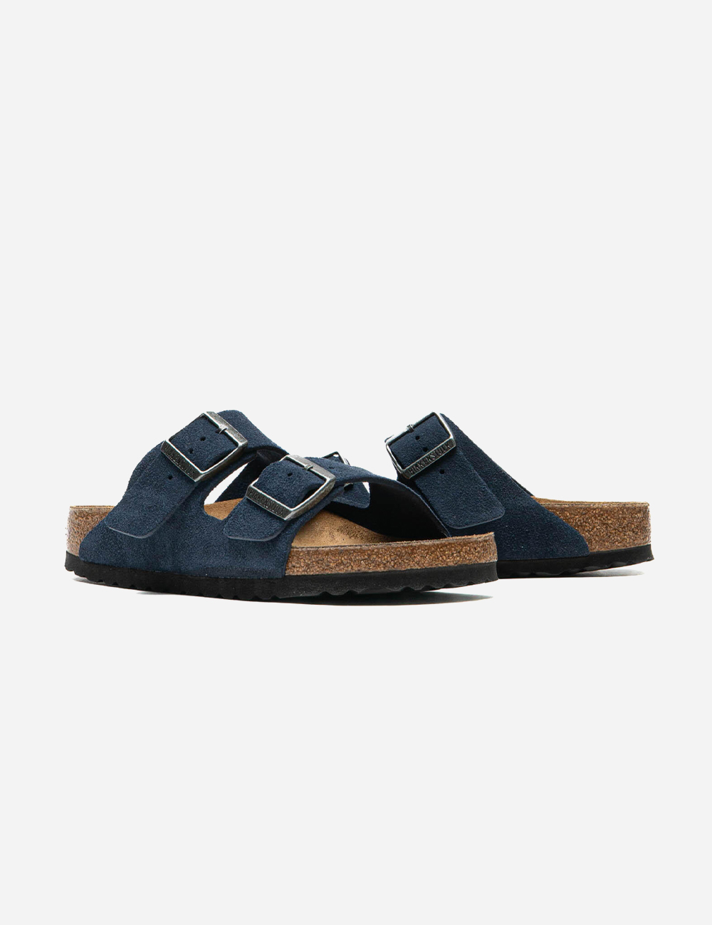 Birkenstock Arizona Suede Sandals "Navy"