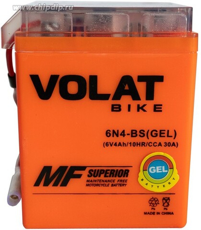 4Ah Volat 6N4-BS(GEL) L+