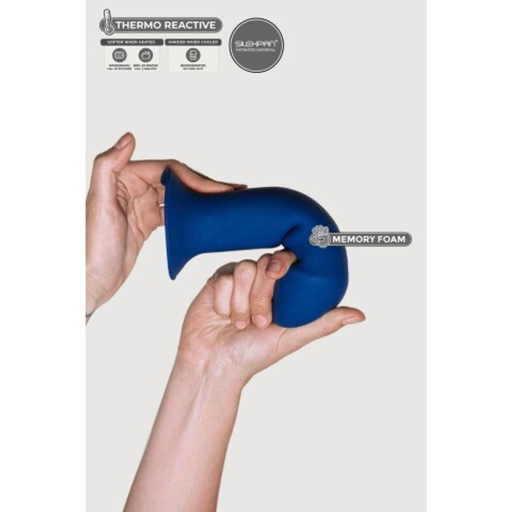 Фаллоимитатор Adrien Lastic Hitsens 1 синий (17,7×4,5 см)