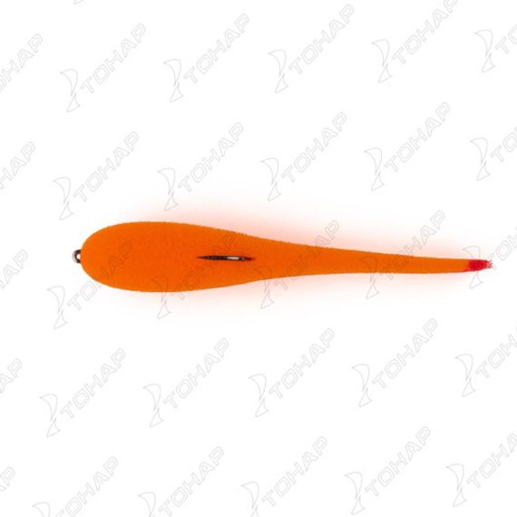 Рыбка поролоновая оснащенная на офсет.кр. 13,5 см ор 09 (HS-135-09) Helios