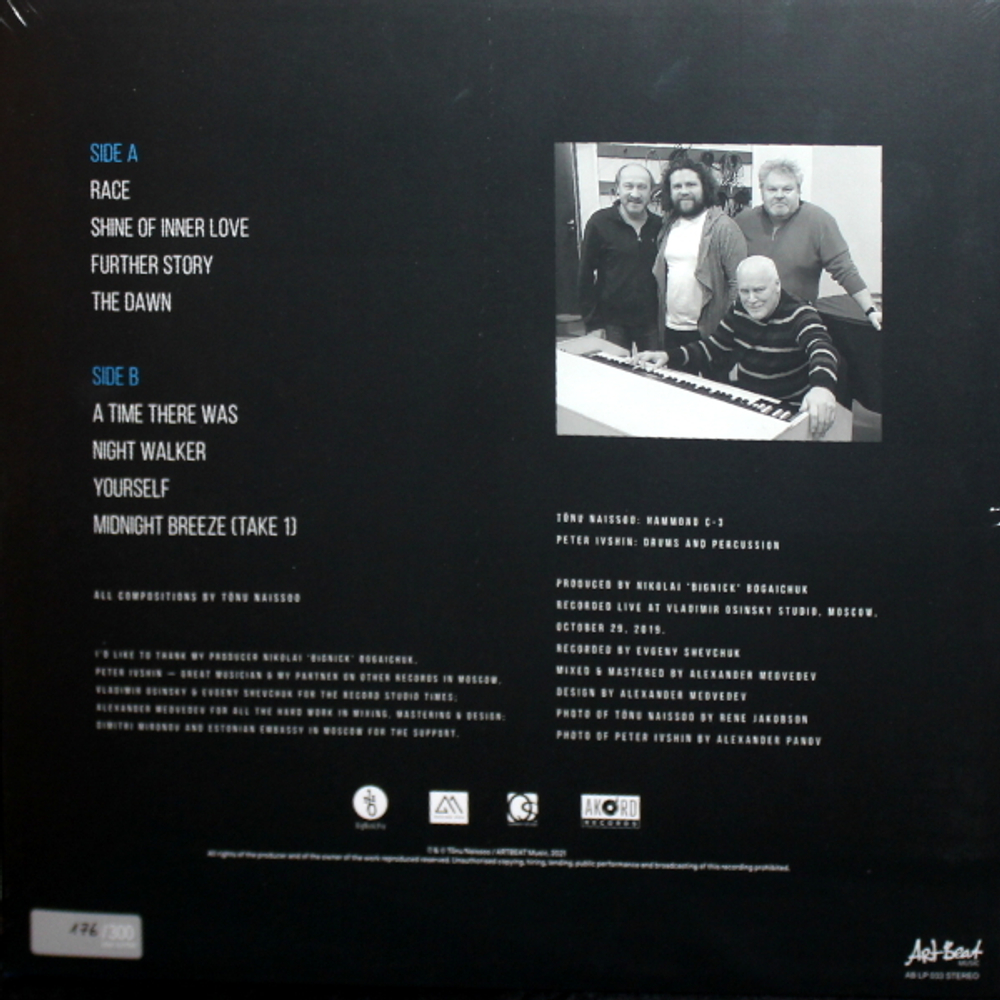 Tonu Naissoo, Peter Ivshin / Hammond & Drums Volume 2 (LP)