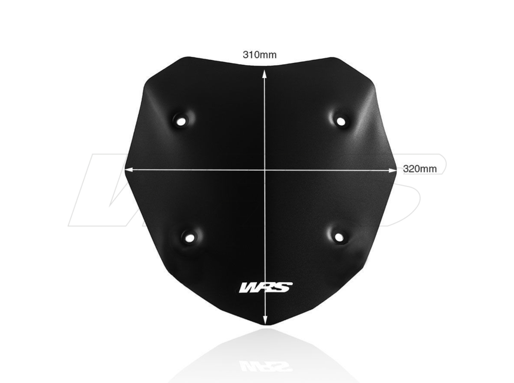 WRS Sport Ветровое стекло BMW F 900XR матовое черное BM059NO