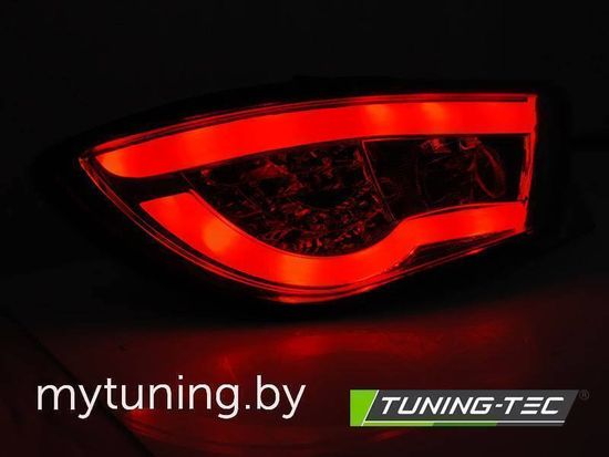 Фонари задние LED BAR SMOKE для SEAT IBIZA 6J 3D 06.08-12