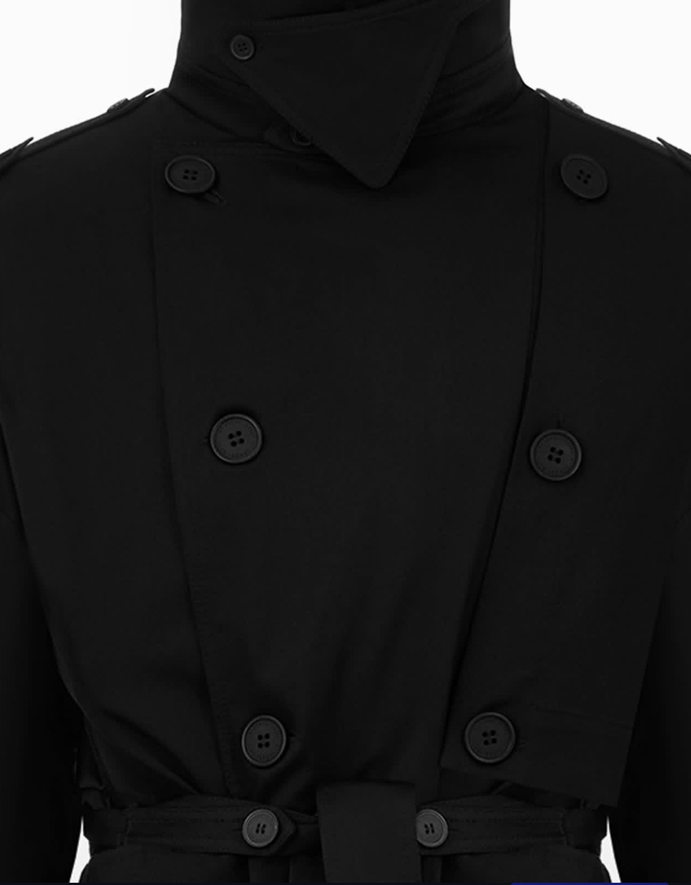 “Creative director” spring deconstructed tailcoat-trench