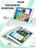 Чехол книжка для iPad 7/8/9 10,2"Gurdini Slim Case полиуретановый салатовый