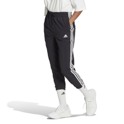 Женские теннисные брюки adidas 3 Stripes Woven 7/8 Women - Black, White