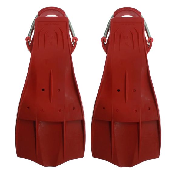 Ласты с открытой пяткой Aquatec Jet Fin красный