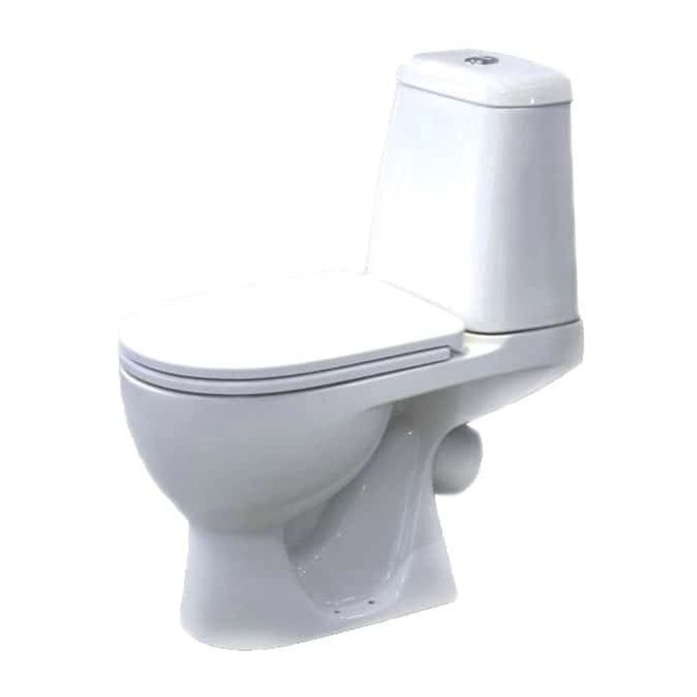 Унитаз-компакт Max SL DM (2х реж. арм GEBERIT, дюропласт, soft close, clip up)