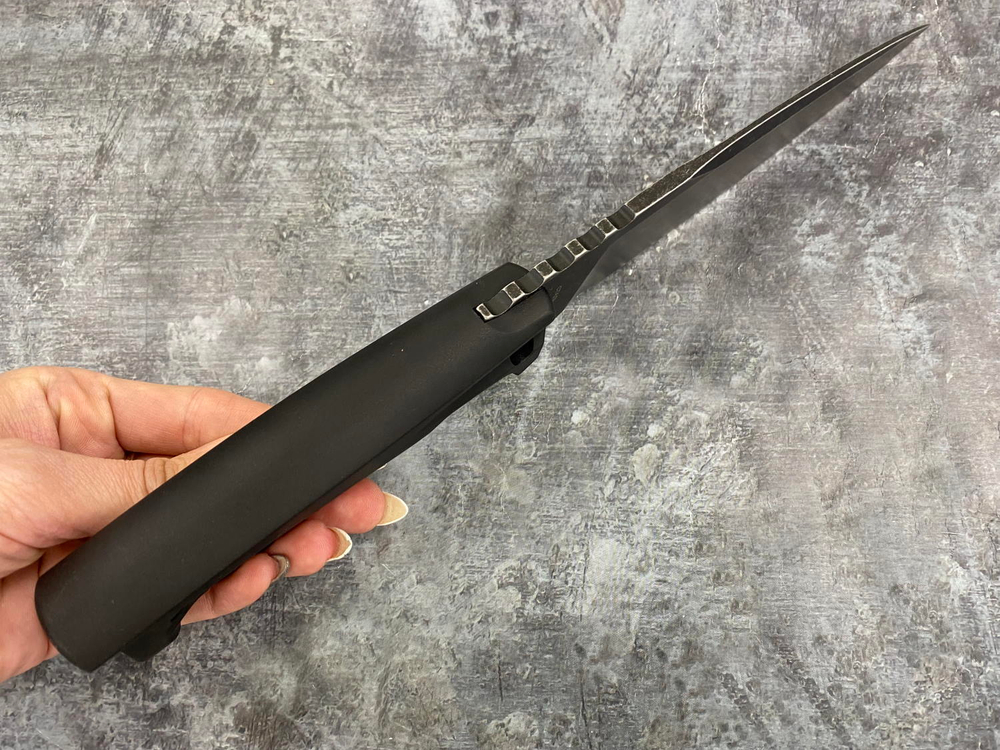 Нож Антей 3, AUS-8, черная рукоять, 605-589821