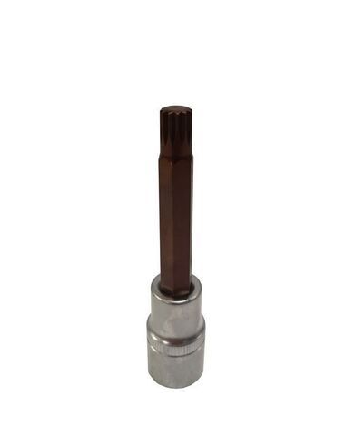 Головка-бита SPLINE 12-лучевая Premium M10 1/2''(L-100мм) RockForce##Rock FORCE RF-34810010 Premium