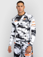 Рашгард Venum UFC Zenith Fight Week Black/White/Orange L/S