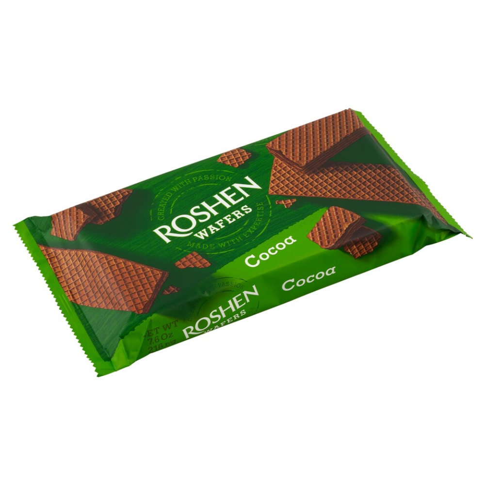 Вафли Roshen со вкусом какао 380 гр