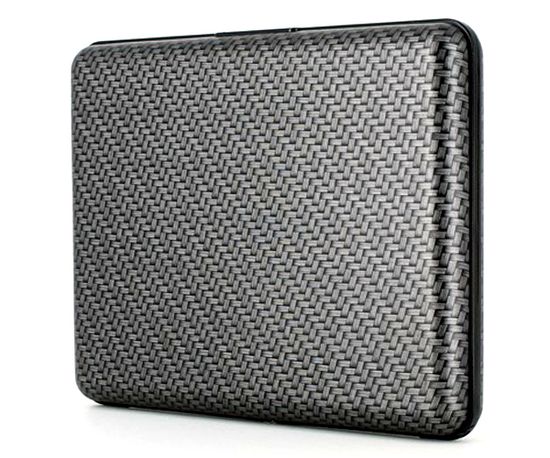 Кошелек большой Smart Case Large Черный карбон