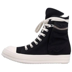 Rick Owens DRKSHDW Canvas Shoes Women"s High top Black