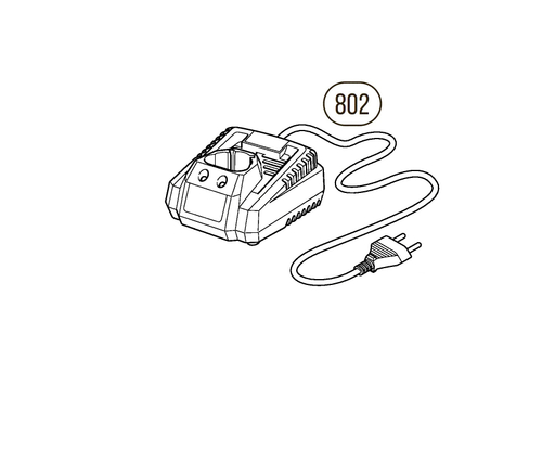 Комплект №13 для Hybest GSR40A / GBW120 / GBW200 / GFN3490B (Зарядное + АКБ (аккумуляторная батарея) x2)