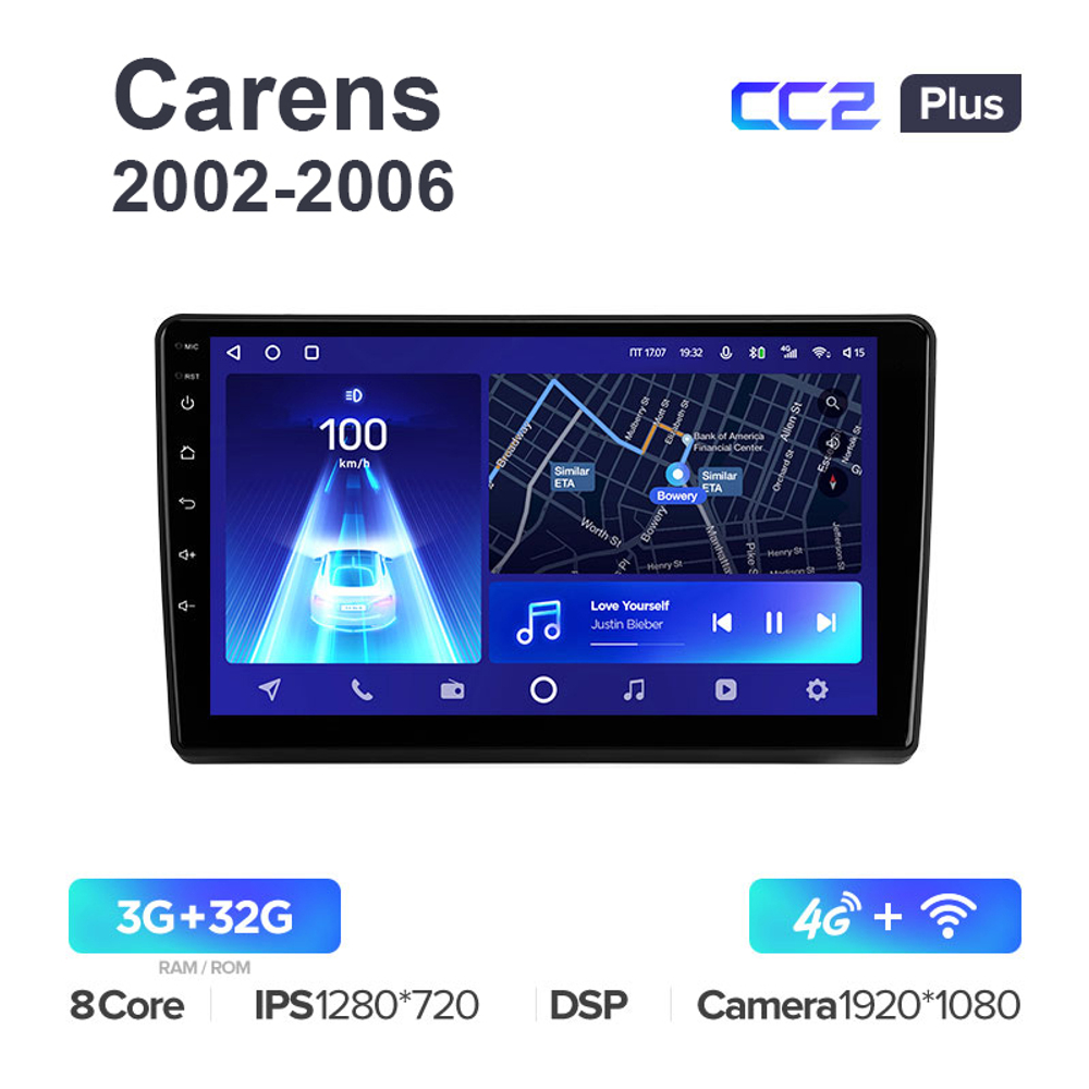 Teyes CC2 Plus 9"для KIA Carens 2002-2006