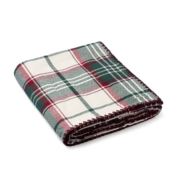 Скатерть Шотландская клетка из коллекции new year essential, 140x180см