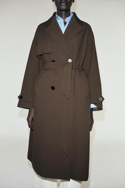 ТРЕНЧ С ПОЯСОМ WATER REPELLENT WINDPROOF — ZARA