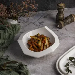Салатник 450 мл d 20 см h8/6 см Nut Shell белый фарфор P.L. Proff Cuisine [2]