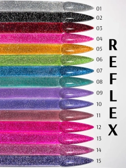 Набор светоотражающих гель-лаков REFLEX 03