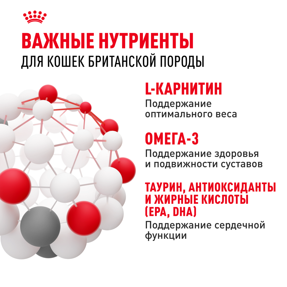 Royal Canin British Shorthair Adult Британская короткошерстная Эдалт Корм сухой для взрослых британских кошек 2кг