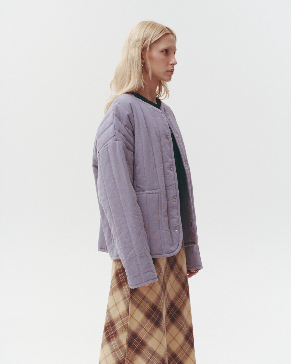 Quilted Jacket Tradewinds Color