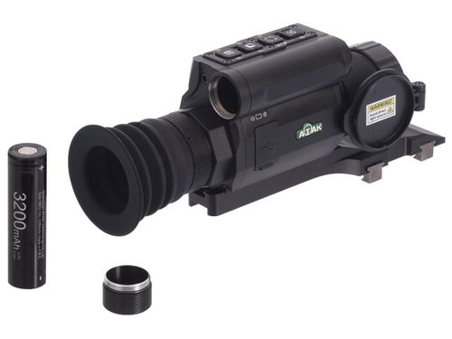 Тепловизионный прицел ATAK ET23-35 PRO x3.7/7.4/14.8/22.2/29.6, 384x288, ø35мм, обнаруж.1400м