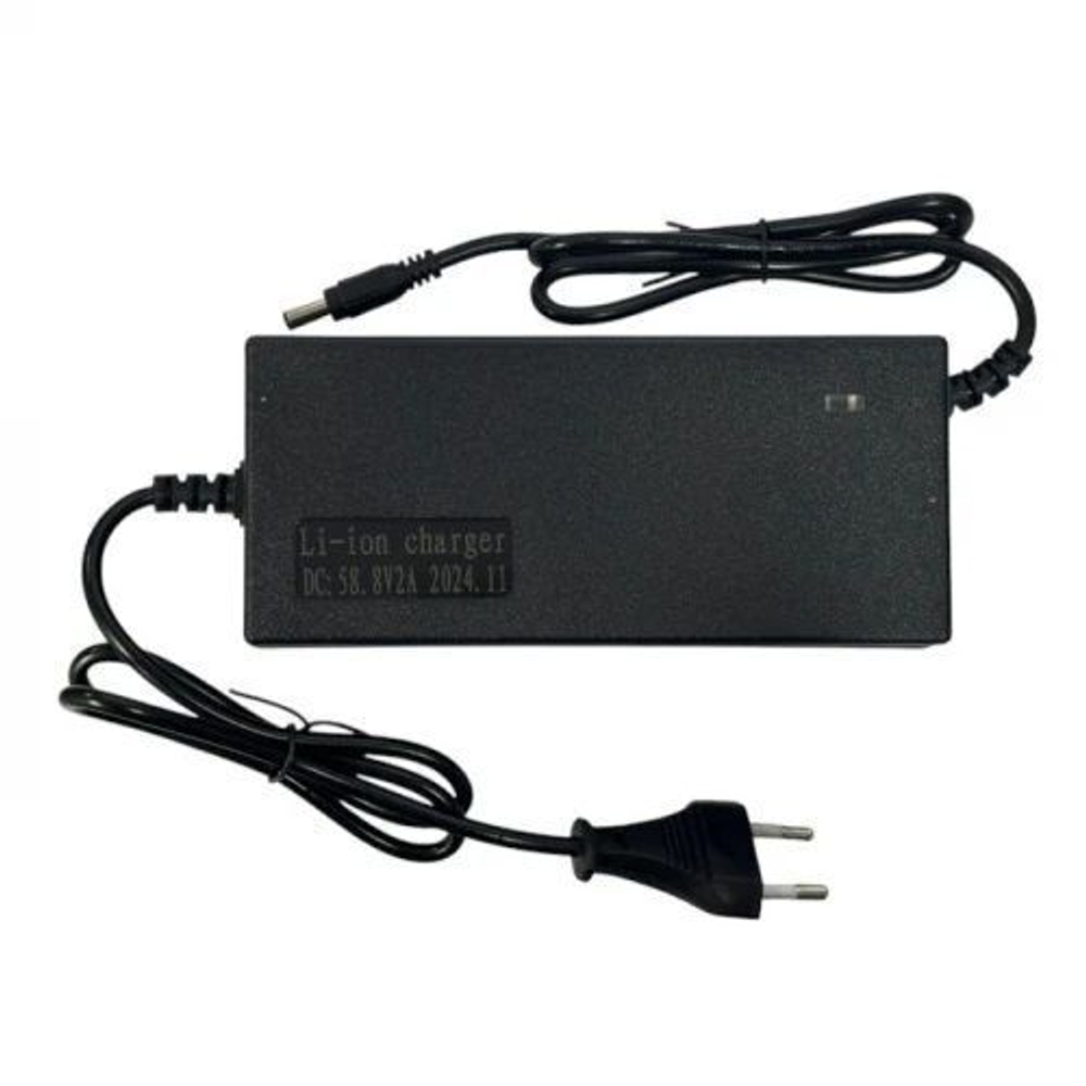 Зарядное устройство с кулером 52V 58,8V 2.0A DC 2.1 (5,5мм х 2,1мм)