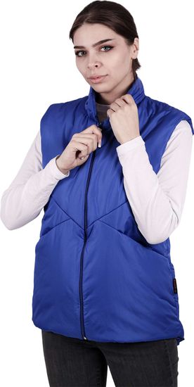 Жилет утепл. «Аквамарин» женский васильковый