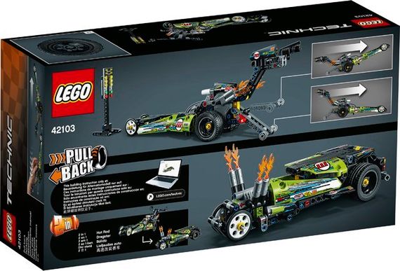 Lego konstruktor Technic Dragster