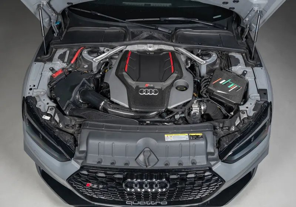Карбоновый впускной патрубок турбины ECS Tuning B9 RS4/RS5 Carbon Fiber Turbo Inlet Pipe
