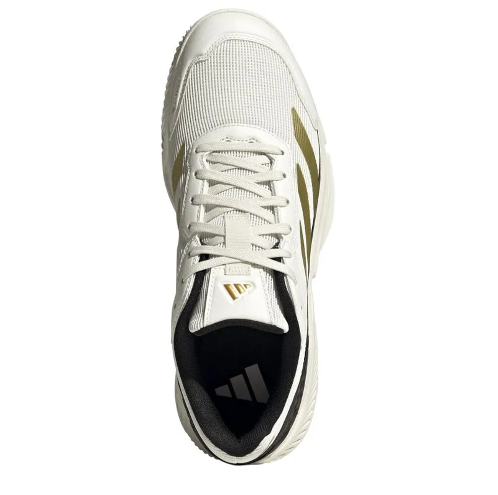 Мужские кросовки для Padel Adidas Courtquick Padel M - gold metallic/gold metallic/off white