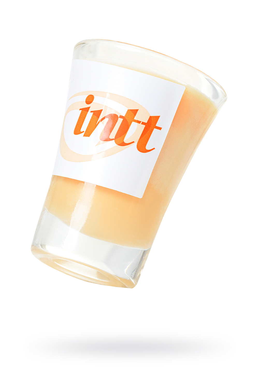 Массажная свеча для поцелуев INTT с ароматом персика 40 г
