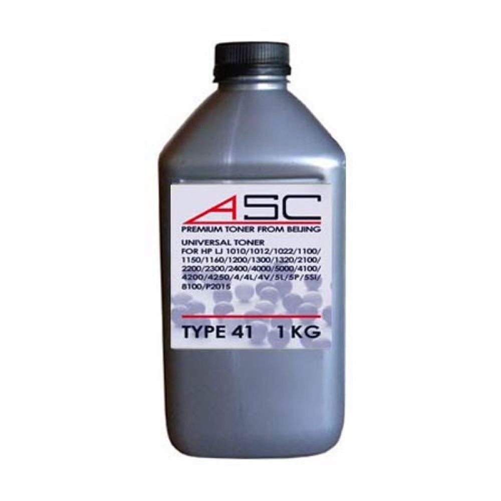 Тонер для HP Универсальный тип 41 (1кг, ASC(ASKE-H041) Silver ATM Тонер для HP Универсальный тип 41 (1кг, ASC(ASKE-H041) Silver ATM