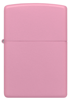 Зажигалка Zippo Pink Matte с покрытием Pink Matte, латунь/сталь, розовая, матовая, 36x12x56 мм