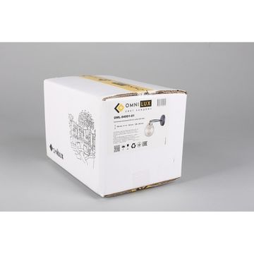 Бра 1*E14 OML-94001-01 черный Sorrento Omnilux