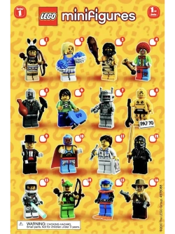 LEGO Minifigures series 1 серия 8683 Чирлидерша