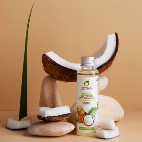 Тайское натуральное нерафинированное кокосовое масло Virgin Coconut oil Tropicana