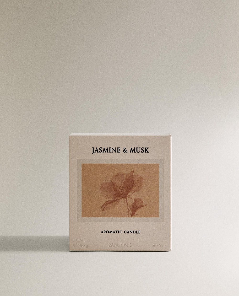 Свеча ароматическая Jasmine & Musk 180 г Zara Home, фото 9