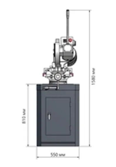 Точильный комбинированный станок Optimum OPTIgrind GU 15B