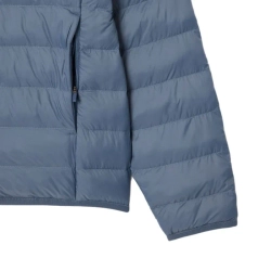 Мужская теннисная куртка Lacoste Water-Repellent Down Windbreaker - grey