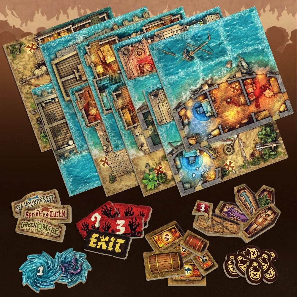 Zombicide: Dead Men Tales - настольная игра