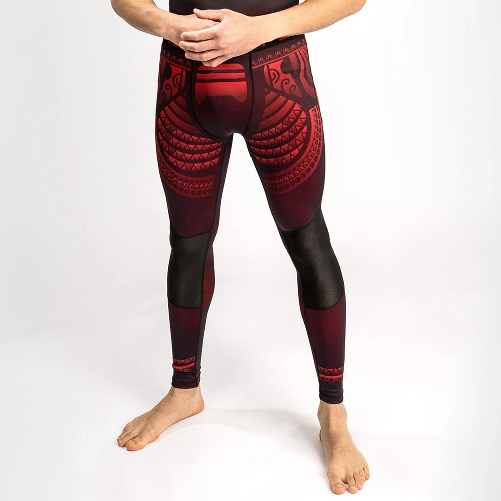 Компрессионные штаны Venum Nakahi Black-Red