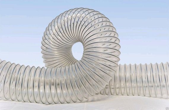 Воздуховод Tex PVC 500, D600 мм (1 метр) из ПВХ (поливинилхлорида)