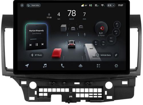 Магнитола для Mitsubishi Lancer X 2007-2016 (рамка 10) - Teyes CC4-PRO монитор 13" 2K QLED на Android 13, Быстрейшая, Snapdragon 778G, ИИ, CarPlay, DSP, 4G SIM-слот