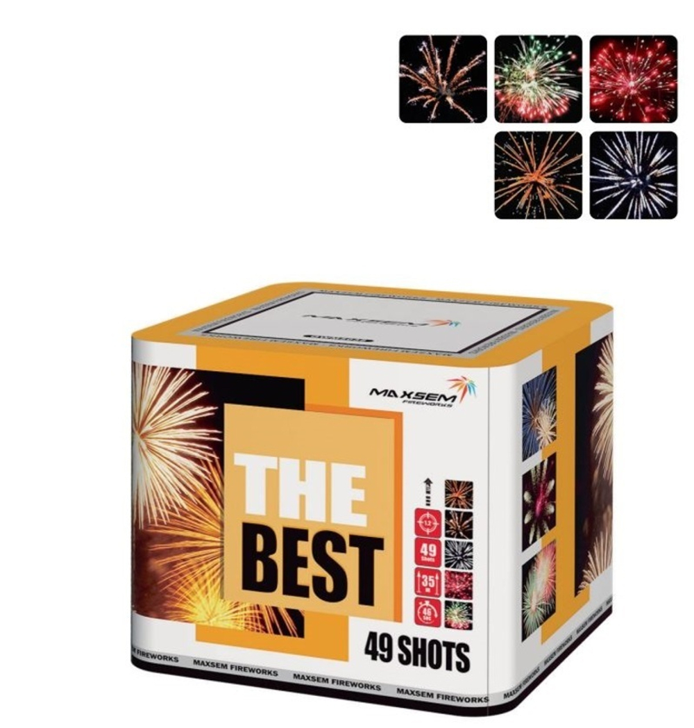 Батарея салютов "The Best" GWM5038 49 залпов * 1,2"