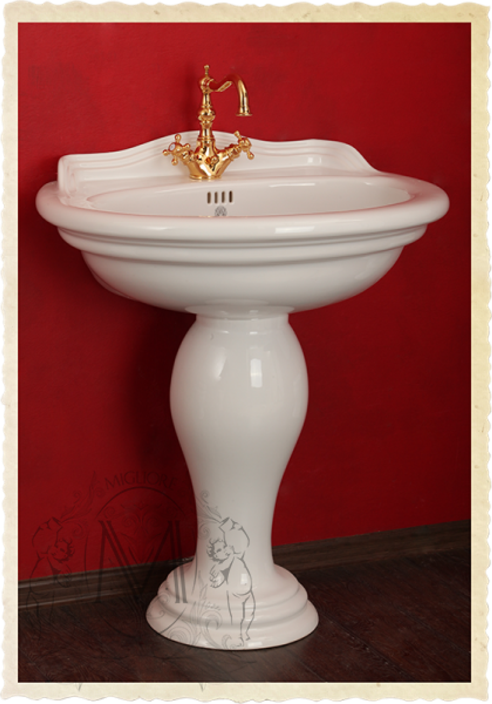 Раковина Migliore Milady 62x49 ML.MLD-25.762.BI, белая