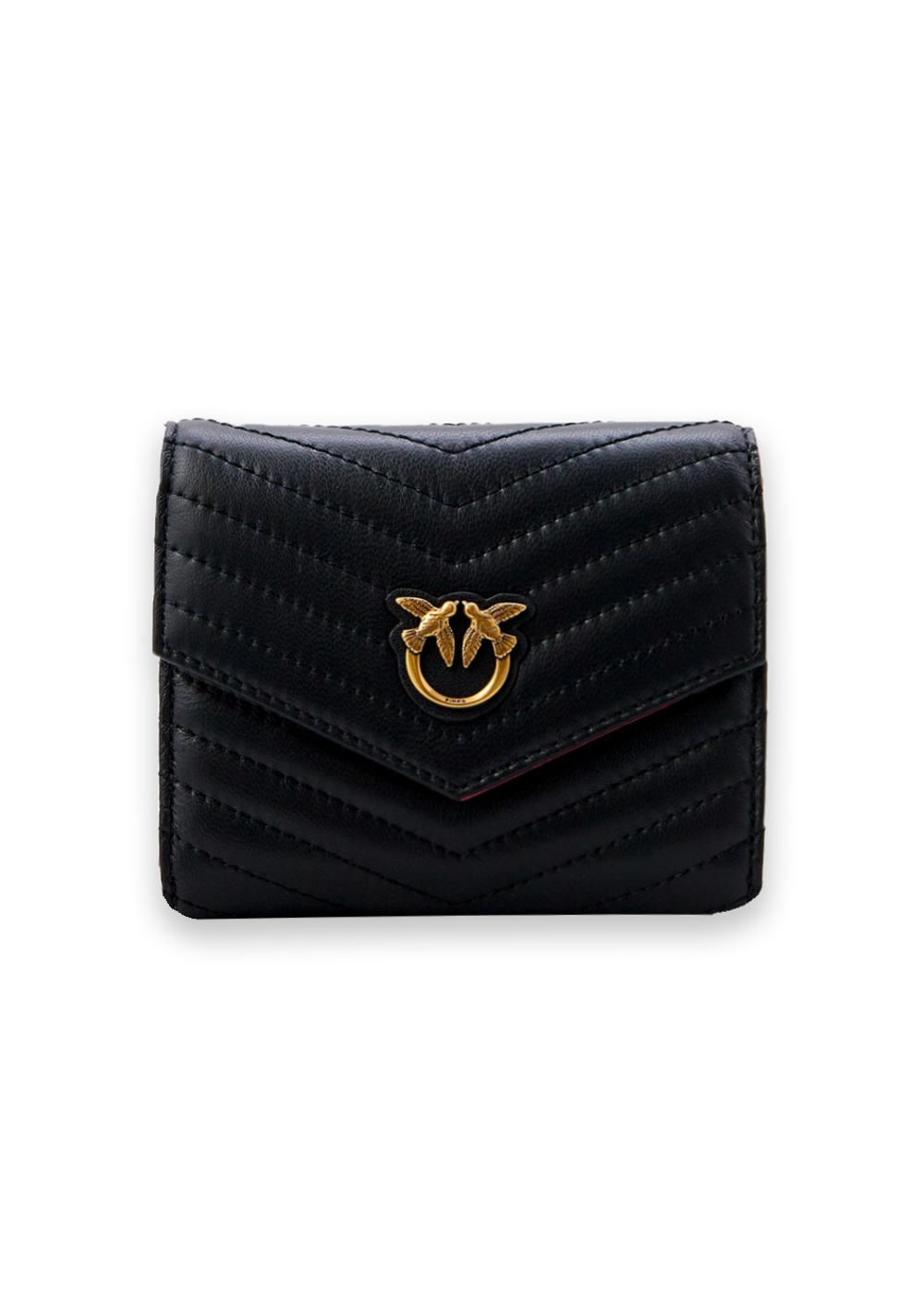 TAYLOR QUILTED WALLET - black